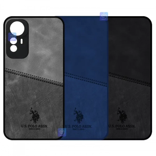 قاب طرح چرم U.S.POLO گوشی ردمی نوت 12s