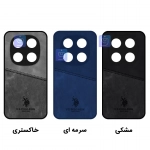 قاب طرح چرم U.S.POLO گوشی شیائومی نوت 14 پرو 4G