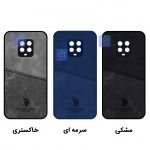 قاب طرح چرم U.S.POLO گوشی شیائومی نوت 9 پرو مکس