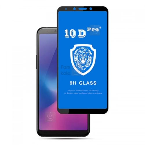 گلس تمام صفحه 10D Pro Plus گوشی سامسونگ A6s