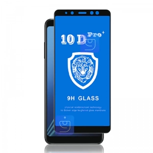 گلس تمام صفحه 10D Pro Plus گوشی سامسونگ A8 Plus 2018