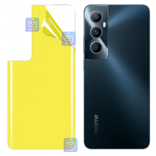 برچسب پشت نانو شفاف Realme C65