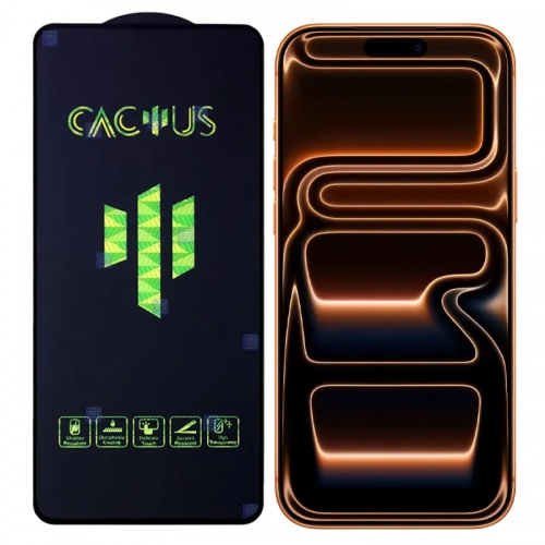 گلس کاکتوس تمام صفحه گوشی iPhone 17 Pro Max