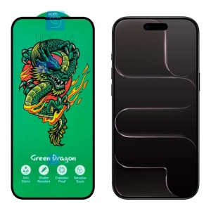 گلس تمام صفحه HORO Green Dragon گوشی آیفون 17 ایر گلس تمام صفحه HORO Green Dragon گوشی آیفون 17 ایر