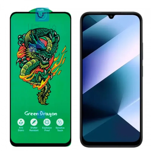 گلس تمام صفحه HORO Green Dragon گوشی شیائومی Poco C85