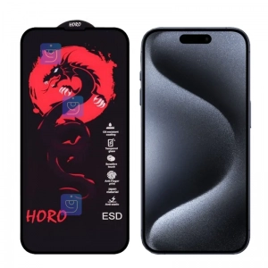 گلس فول هورو Red Dragon گوشی Apple iPhone 15 Pro Max