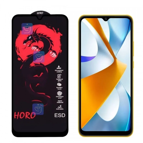گلس فول هورو Red Dragon گوشی Xiaomi Poco C40