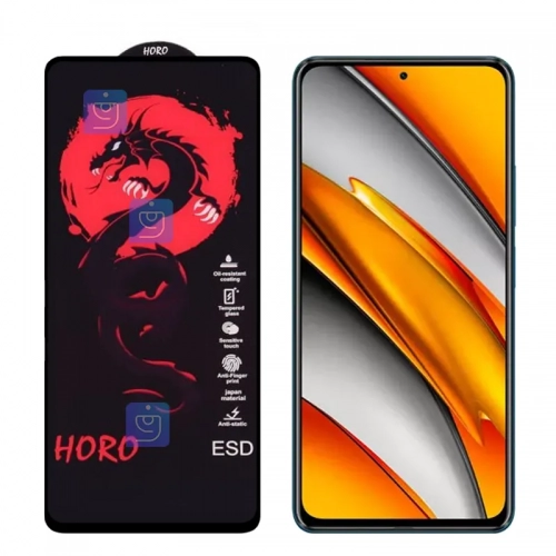 گلس فول هورو Red Dragon گوشی Xiaomi Poco F3