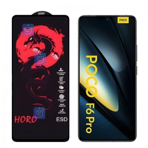 گلس فول هورو Red Dragon گوشی Xiaomi Poco F6 Pro