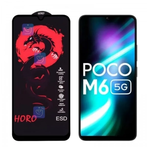 گلس فول هورو Red Dragon گوشی Xiaomi Poco M6 5G