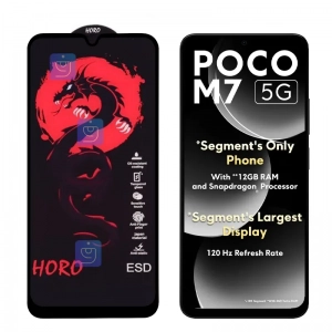 گلس فول هورو Red Dragon گوشی Xiaomi Poco M7 5G