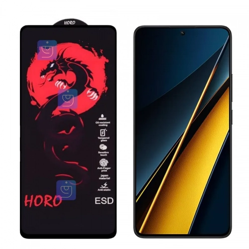 گلس فول هورو Red Dragon گوشی Xiaomi Poco X6 Pro
