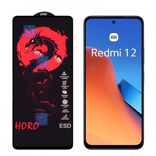 گلس فول هورو Red Dragon گوشی Xiaomi Redmi 12 4G