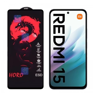 گلس فول هورو Red Dragon گوشی Xiaomi Redmi 15