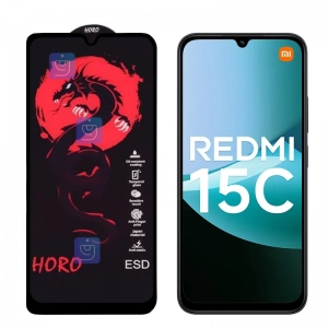 گلس فول هورو Red Dragon گوشی Xiaomi Redmi 15C