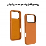 قاب چرمی مگ سیف دار K-ZDOO Mag Noble گوشی آیفون 17 پرو مکس