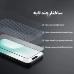گلس تمام صفحه نیلکین CP+ Pro گوشی آیفون 17 پرو مکس