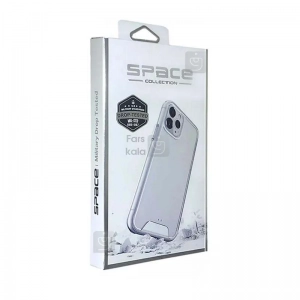 قاب پشت کریستالی محافظ لنز دار Space Collection گوشی آیفون 17 پرو مکس