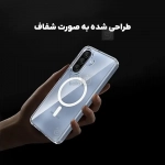 قاب مگ سیف دار پشت کریستالی سامسونگ A17