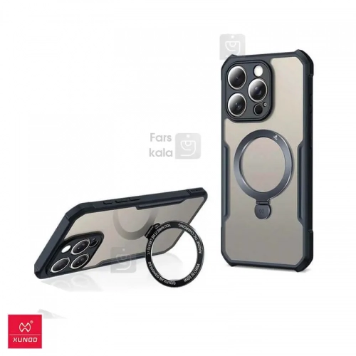 قاب ضد ضربه رینگی XUNDD Beatle Magnetic Holder آیفون 17 ایر