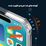 قاب اصلی پشت کریستالی Xundd Beatle گوشی آیفون 17 ایر