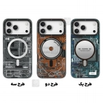 قاب یانگ کیت Futuristic Circuit Magsafe Series آیفون 17 پرو مکس