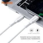 کابل شارژ سریع تایپ سی به تایپ سی 100 وات 5 آمپر مک دودو MCDODO CA-8350 طول 1.2متر