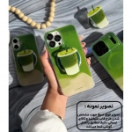 قاب ماچا مگ سیف دار گوشی آیفون 12 همراه با پاپ سوکت مگنتی