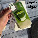 قاب ماچا مگ سیف دار گوشی آیفون 12 همراه با پاپ سوکت مگنتی