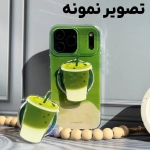 قاب ماچا مگ سیف دار گوشی آیفون 12 همراه با پاپ سوکت مگنتی