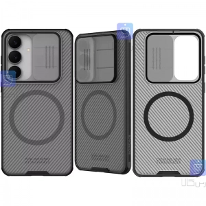 قاب دودی مگنتی نیلکین CamShield Pro Magnetic Clear Case گوشی سامسونگ S25 FE