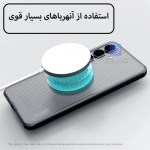 قاب دودی مگ سیف نیلکین Super Frosted Shield Pro Magnetic Clear case سامسونگ S25 FE