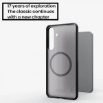 قاب دودی مگ سیف نیلکین Super Frosted Shield Pro Magnetic Clear case سامسونگ S25 FE