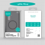 قاب دودی مگ سیف نیلکین Super Frosted Shield Pro Magnetic Clear case سامسونگ S25 FE