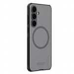 قاب دودی مگ سیف نیلکین Super Frosted Shield Pro Magnetic Clear case سامسونگ S25 FE