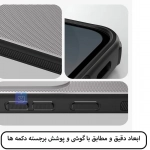 گارد دودی نیلکین Super Frosted Shield Pro Clear case گوشی سامسونگ S25 FE