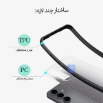 گارد دودی نیلکین Super Frosted Shield Pro Clear case گوشی سامسونگ S25 FE