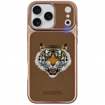 قاب طرح دار چرمی Santa Barbara Savanna Series آیفون 17 پرو مکس
