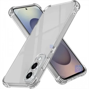 قاب ژله ای کپسولی محافظ لنز دار سامسونگ S25 Edge قاب ژله ای کپسولی محافظ لنز دار سامسونگ S25 Edge