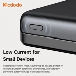 استند وایرلس و پاوربانک 20 وات 10000 مک دودو مدل MCDODO MC-6310 Qi2