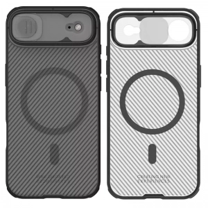 قاب دودی مگنتی نیلکین CamShield Pro Magnetic Clear Case گوشی آیفون 17 ایر