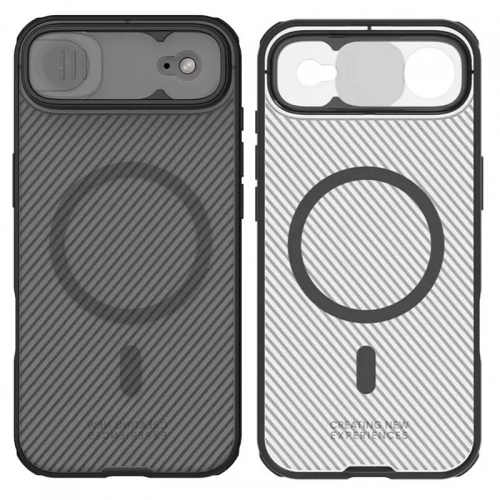 قاب دودی مگنتی نیلکین CamShield Pro Magnetic Clear Case گوشی آیفون 17 ایر