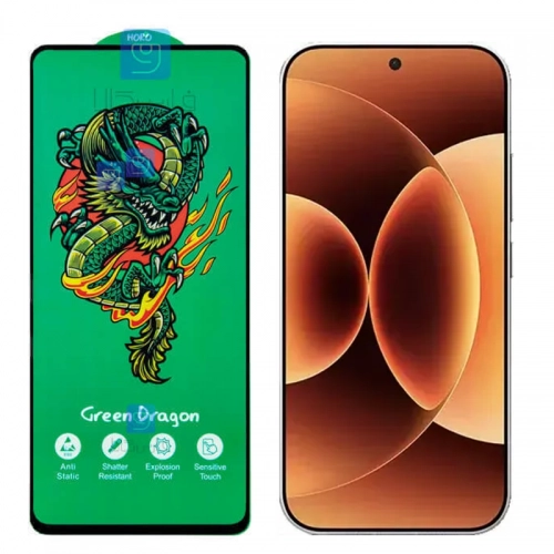 گلس تمام صفحه HORO Green Dragon گوشی شیائومی 17