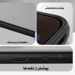 گارد دودی نیلکین Super Frosted Shield Pro Clear case گوشی شیائومی 15T پرو