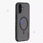 قاب دودی مگ سیف نیلکین Super Frosted Shield Pro Magnetic Clear case آیفون 17