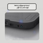 قاب دودی مگ سیف نیلکین Super Frosted Shield Pro Magnetic Clear case آیفون 17 ایر