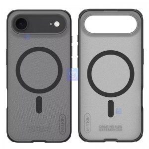 قاب دودی مگ سیف نیلکین Super Frosted Shield Pro Magnetic Clear case آیفون 17 ایر
