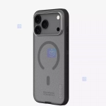 قاب دودی مگ سیف نیلکین Super Frosted Shield Pro Magnetic Clear case آیفون 17 پرو مکس