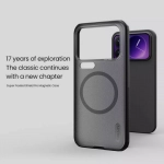 قاب دودی مگ سیف نیلکین Super Frosted Shield Pro Magnetic Clear case شیائومی 17 پرو مکس