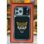 قاب طرح دار چرمی Santa Barbara Savanna Series آیفون 17 پرو